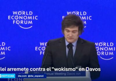 #Milei denuncia «el virus mental de la ideología #woke» en Davos. Desde el Foro…