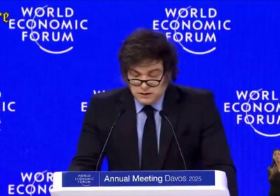 🇦🇷🇨🇭 | Javier Milei en Davos, Suiza: “Este foro defiende a los hombres que…