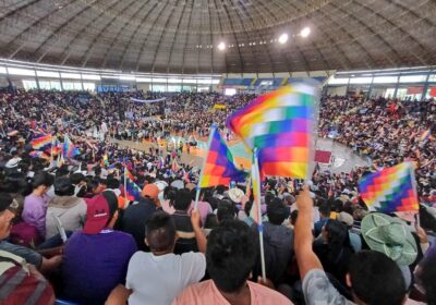 Felicito al Estado Mayor del Pueblo y al Pacto de Unidad por la masiva…