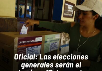 La convocatoria a las elecciones generales 2025 será emitida la primera o segunda semana…