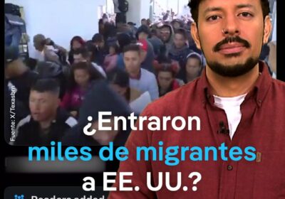 DW Verifica: ¿Entraron miles de migrantes por la fuerza a EE. DW verificó un…