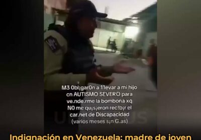 🇻🇪 | INDIGNANTE Un video viral muestra a una responsable del CLAP negando gas…