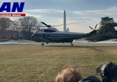 🇺🇸 | AHORA: Donald Trump parte en el Marine One, para su primer viaje…