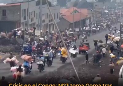 🇨🇩 | El grupo armado M23, respaldado por Ruanda, capturó Goma, una de las…