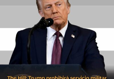 🇺🇸 | ÚLTIMA HORA Según The Hill, Trump firmará hoy una orden ejecutiva que…