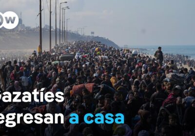 Israel permite a los desplazados palestinos regresar al norte de Gaza: ¿qué encontrarán? Miles…