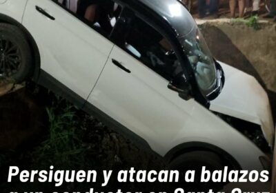 La víctima viajaba con su familia y perdió el control de su vehículo arrollando…