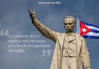 Hace 172 años, el 28 de enero de 1853, nació el gran revolucionario, ideólogo…