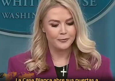 🇺🇸 | ÚLTIMA HORA La secretaria de prensa de la Casa Blanca, Karoline Leavitt,…