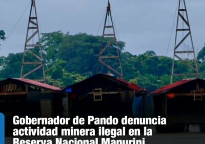 | El presidente de la comunidad indígena Tacana Buenaventura, Winston Maeda Antezana, indicó…