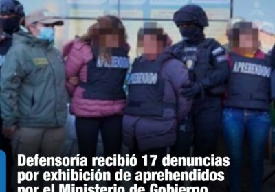 | #Seguridad A la vez, recomendó retirar las publicaciones de las exposiciones de…