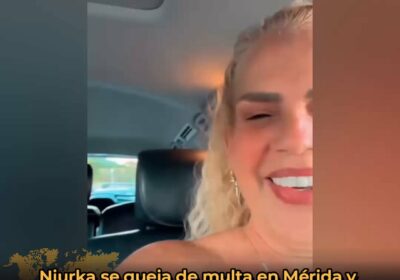 🇲🇽🇨🇺 | Niurka Marcos explota tras ser multada en Mérida: La vedette cubana grabó…