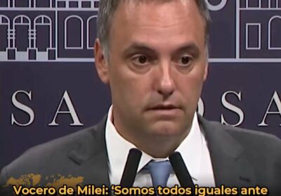 🇦🇷 | El vocero de la Presidencia de Argentina, Manuel Adorni, fulmina a periodista…