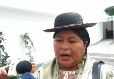 | La senadora Simona Quispe informó que el reglamento de la Cámara Alta…