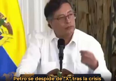 🇨🇴 | ATENCIÓN Gustavo Petro anuncia su retiro de la red social 𝕏/Twitter, después…