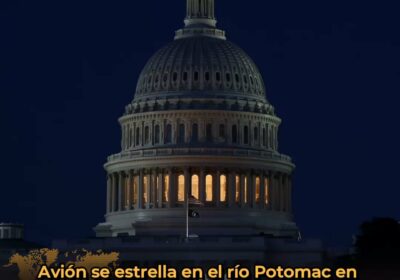 🇺🇸 | URGENTE Una aeronave se estrelló en el río Potomac en Washington, Aún…