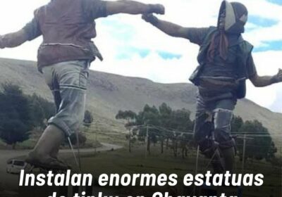 Las esculturas serán entregadas el Jueves de Compadres en la localidad de Aymaya. a…