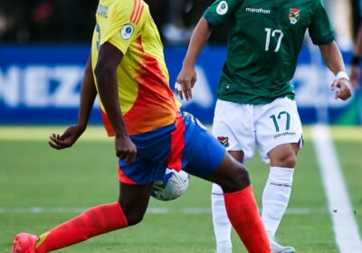 #Fútbol | Final del partido en el Polideportivo Misael Delgado de Valencia (Venezuela). #Bolivia…