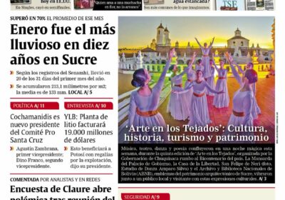 Buenos días, estimados seguidores. Les presentamos la #portada de nuestra edición impresa de hoy,…