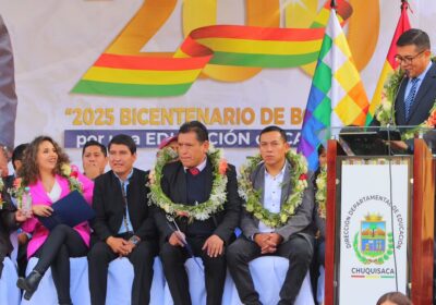 #Sucre | Se inaugura el año escolar en el Colegio Nacional Junín. En el…