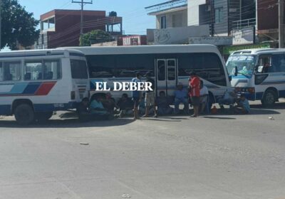 | Este es el panorama en el octavo anillo y avenida 2 de…