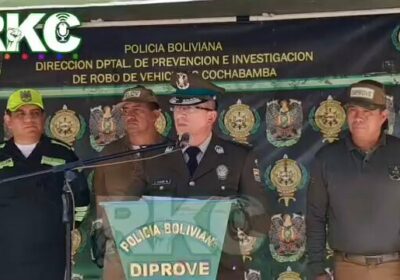 | El comandante departamental de la Policía de #Cochabamba, Edson Claure, reportó que…
