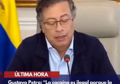 🇨🇴 | Gustavo Petro asegura que «la cocaína es ilegal porque la hacen en…