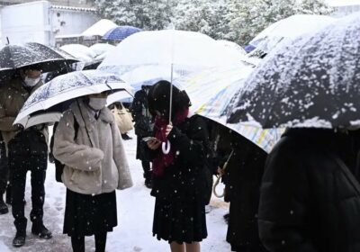 Nevadas en el norte de #Japón dejan un muerto y varios heridos La zona…