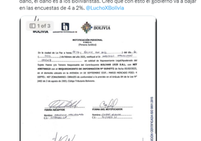 | 𝐂𝐋𝐀𝐔𝐑𝐄 𝐃𝐄𝐍𝐔𝐍𝐂𝐈𝐀 “𝐀𝐂𝐓𝐎 𝐃𝐄 𝐑𝐄𝐕𝐀𝐍𝐂𝐇𝐀” 𝐃𝐄𝐋 𝐆𝐎𝐁𝐈𝐄𝐑𝐍𝐎 ▶️ El empresario Marcelo Claure…