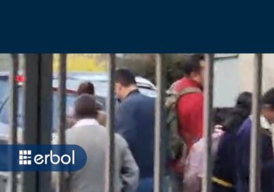 Magistrados prorrogados del Tribunal Constitucional aparecieron en la Asamblea y evitaron hablar con la…