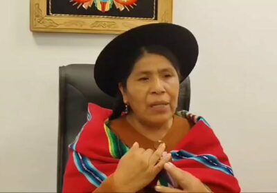 | “Al atacarme a mí, está atacando a las naciones y pueblos indígenas”,…