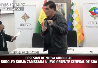 Posesionan a Mario Borda Zambrana de profesión abogado fue posesionado como nuevo gerente de…