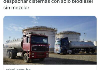 En YPFB, se olvidaron mezclar biodiesel con diesel; en BoA, se olvidaron cargar combustible…