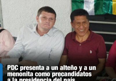 | #Política Ambos se suman a la lista de aspirantes a la silla…