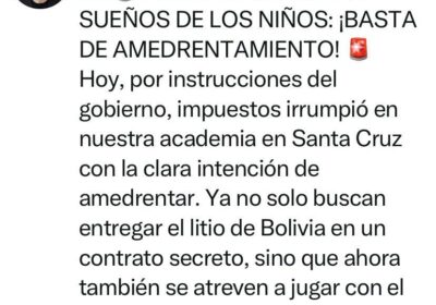 El gobierno de Luis Arce está asumiendo una serie de represalias contra el empresario…