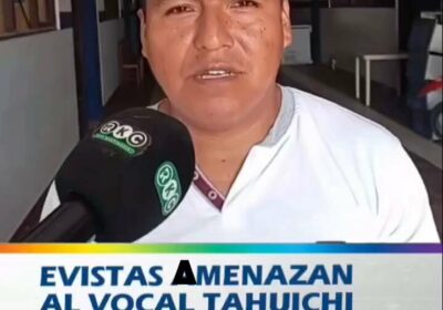 Vocal Tahuichi Tahuichi expresó esperar la marcha quemorenyende inscribir a Evo como candidato con…