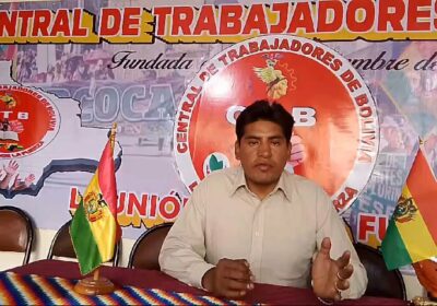 | Toño Siñani, dirigente gremial de la ciudad de #ElAlto, afirma que su…