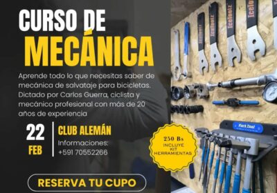 Bike Center lanza el primer curso del año!!! CURSO DE MECÁNICA BASICA Y SALVATAJE…