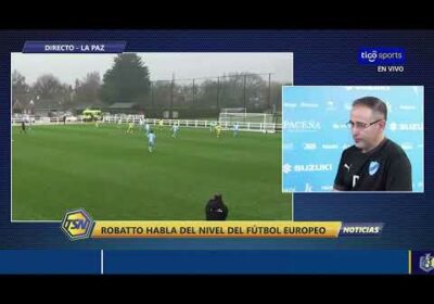 🗣¡Exclusiva con Flavio Robatto! El técnico de Bolívar conversó sobre la pretemporada en Manchester