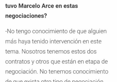 El presidente YLB dice que no tiene conocimiento si el hijo del Presidente Arce…