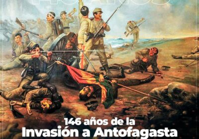 Este 14 de febrero recordamos 146 años de la invasión chilena al puerto boliviano…