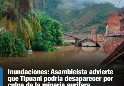 | El municipio de Tipuani sufre consecuencias del desvío del cauce de ríos…