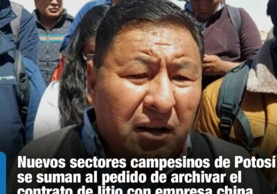 | La principal preocupación de los sectores campesinos es el desabastecimiento del agua.…