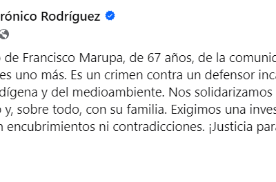 𝐀𝐍𝐃𝐑Ó𝐍𝐈𝐂𝐎: 𝐄𝐋 𝐀𝐒𝐄𝐒𝐈𝐍𝐀𝐓𝐎 𝐃𝐄 𝐅𝐑𝐀𝐍𝐂𝐈𝐒𝐂𝐎 𝐌𝐀𝐑𝐔𝐏𝐀 𝐍𝐎 𝐄𝐒 𝐔𝐍𝐎 𝐌Á𝐒 El presidente del…