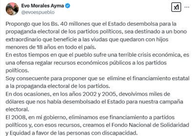 Luego de que representantes políticos que participaron en la Cumbre por la Democracia…