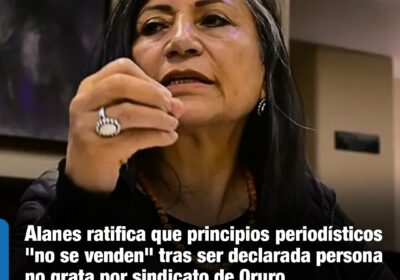 | #Sociedad El Sindicato de Trabajadores de la Prensa de Oruro, bajo argumentos…