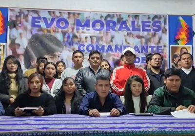 | 𝐉𝐔𝐕𝐄𝐍𝐓𝐔𝐃𝐄𝐒 𝐃𝐄𝐋 𝐌𝐀𝐒 𝐑𝐄𝐒𝐏𝐀𝐋𝐃𝐀𝐍 𝐀 𝐄𝐕𝐎 Las Juventudes del MAS de #LaPaz…