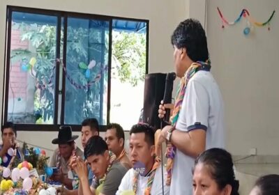 | El expresidente Evo Morales afirmó que los recientes hechos de violentos registrados…