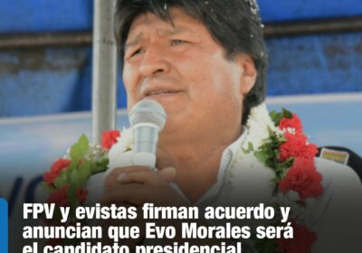 | #Elecciones El acuerdo se hizo conocer en una conferencia de prensa en…