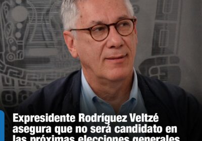 | #Política El exjefe de Estado rechazó la especulación de conformar un binomio…
